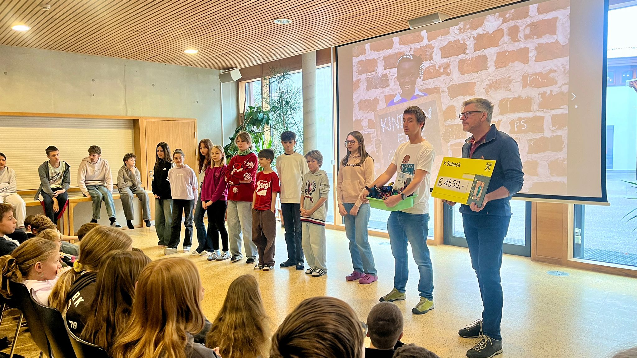 Spendenlauf der MS Brixlegg